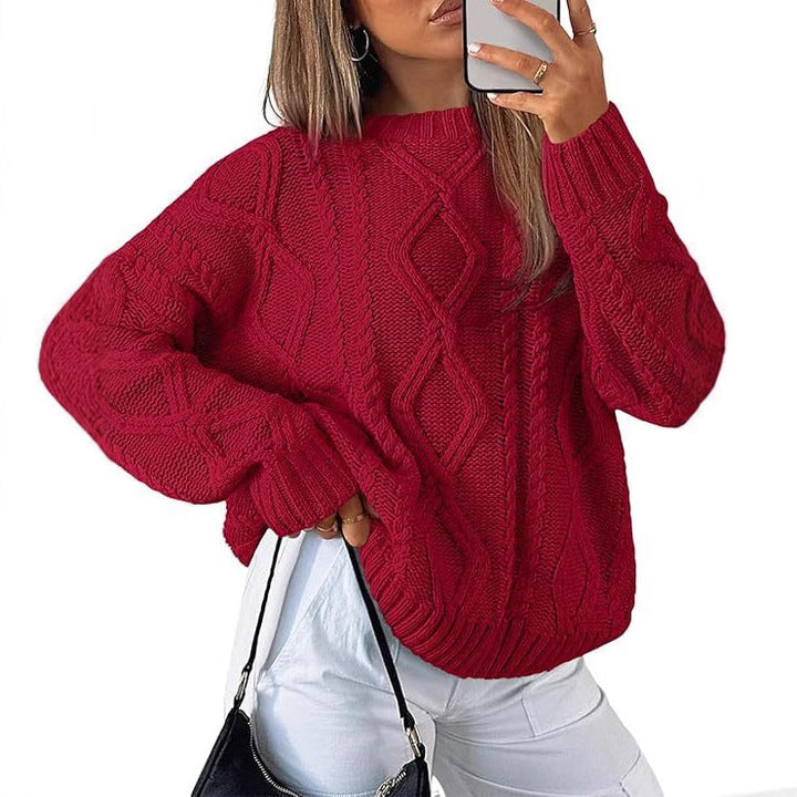 TONIA™ - Casual Oversized Long Sleeve Sweater