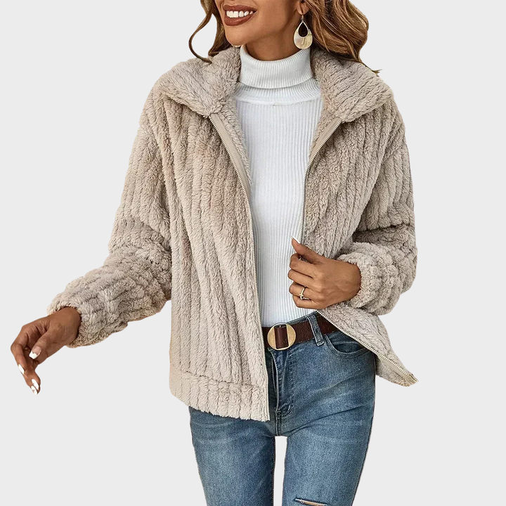 GENEVIEVE™ - Stylish Sherpa Jacket